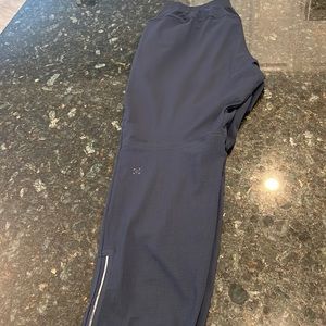 Lululemon Mens Licensed to Train Pants SZ LRG Color: Navy